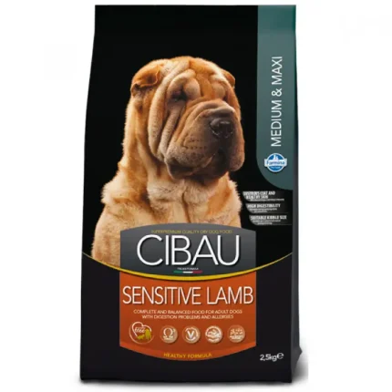 Cibau Sensitive Dog - Lamb, Medium & Large Breed 12 kg