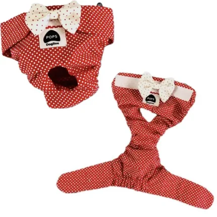 Dog panties with collars