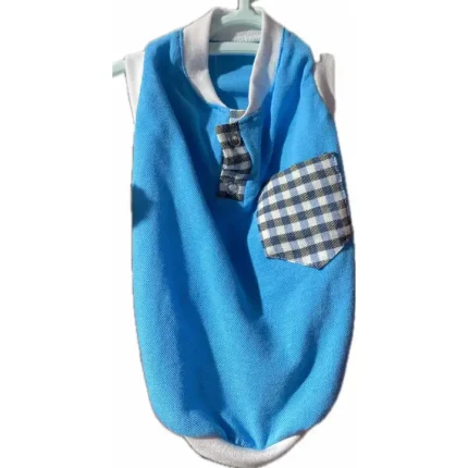 Blue dog polo