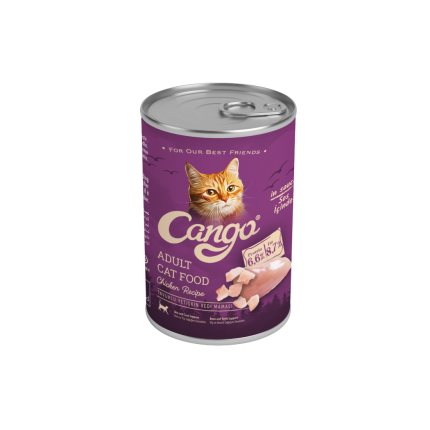 Cango Cat with Fish, Salmon Wet Food 415g